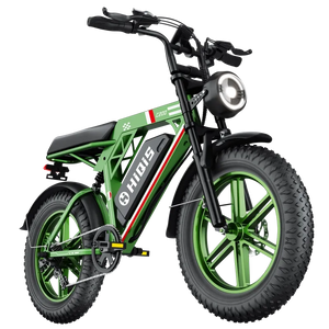 C200 20-Inch 1000W Fat Tire Electric Bike with 48V 17.5Ah Battery, Dual Suspension & Shimano 7-Speed