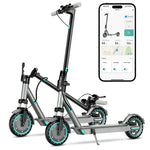 D8 PRO Electric Scooter with 8.5-Inch Solid Tires and Suspension