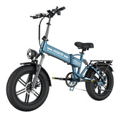E20 20-Inch Fat Tire Electric Bike, 1000W Rear Motor, Dual Suspension, 48V 15Ah Battery