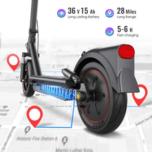 MAX PRO 600W Electric Scooter with 10-Inch Air Tires