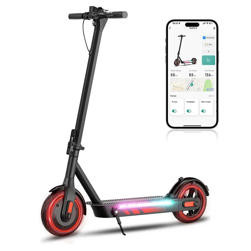 V10 Pro 500W Electric Scooter with 10-Inch Honeycomb Tires