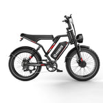 S8 1000W Electric Bike with 20×4.0 Fat Tires, 48V 20Ah Battery & Front Suspension