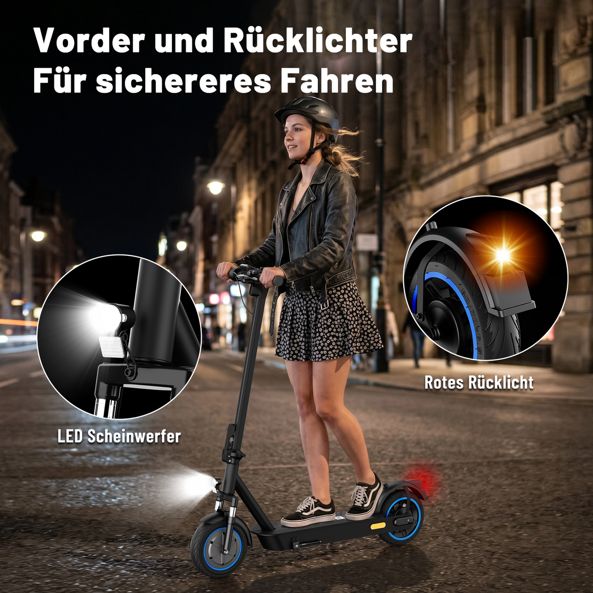 HiQiS V10 ABE  E-Scooter Serie für Pendler