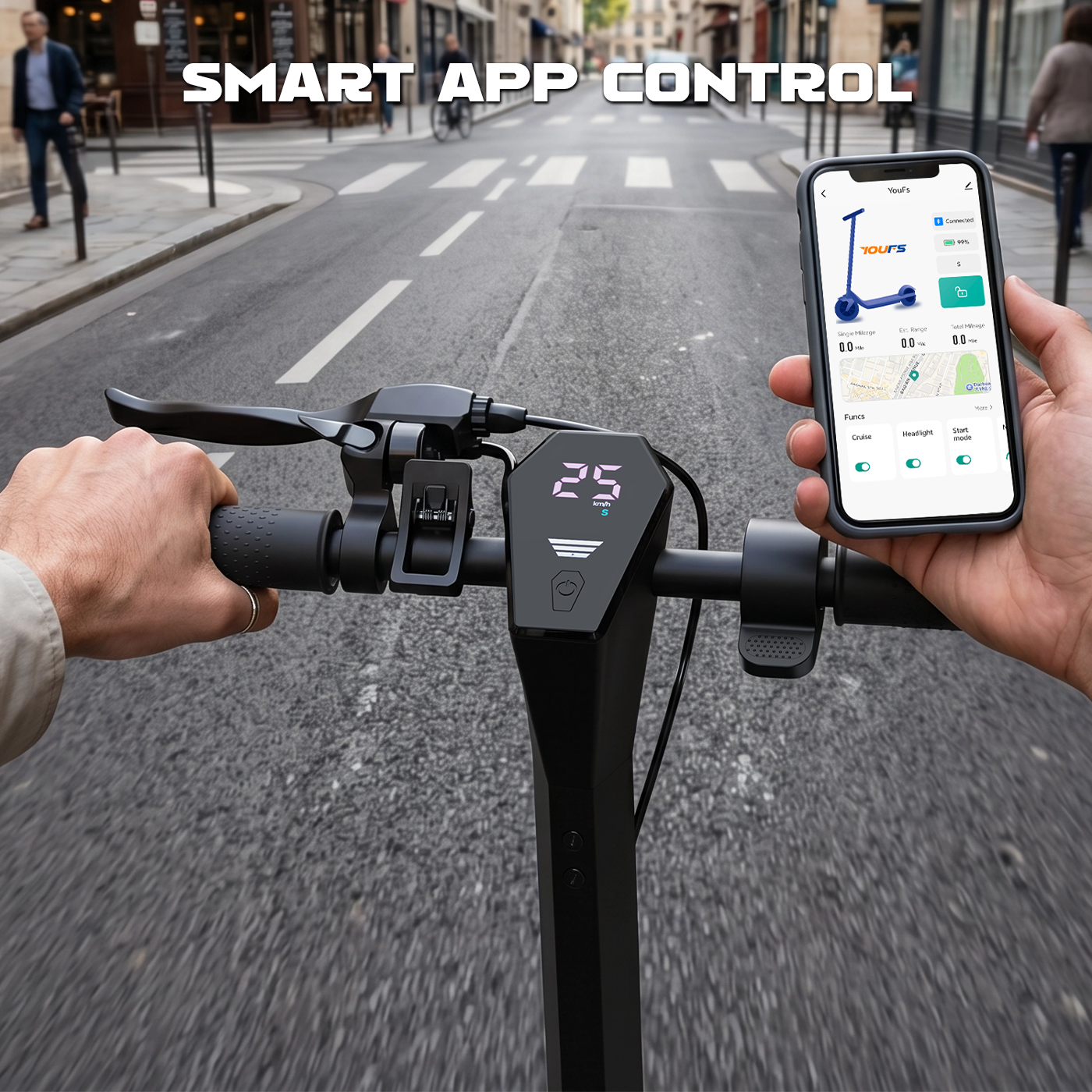 HiQiS V10 Pro Urban Electric Scooter