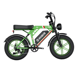 C200 20-Inch 1000W Fat Tire Electric Bike with 48V 17.5Ah Battery, Dual Suspension & Shimano 7-Speed