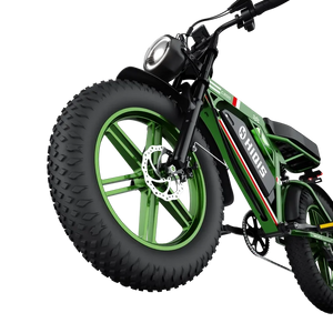 C200 20-Inch 1000W Fat Tire Electric Bike with 48V 17.5Ah Battery, Dual Suspension & Shimano 7-Speed
