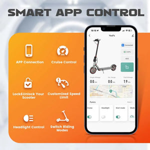 D8 PRO 350W Electric Scooter with 8.5-Inch Solid Tires