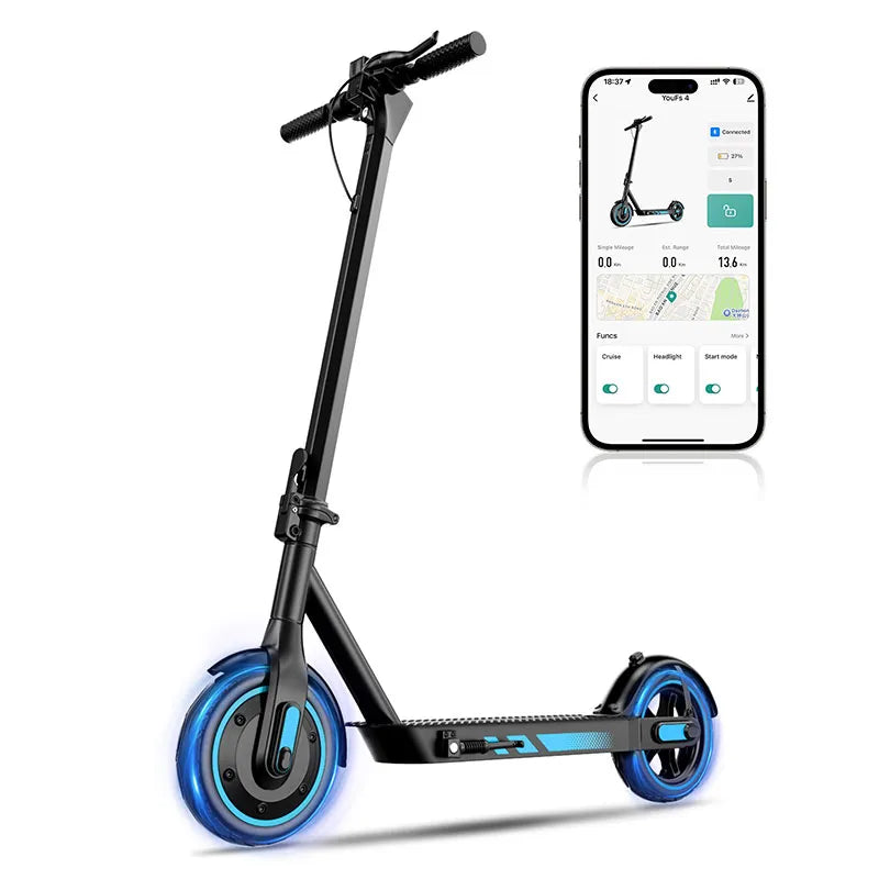 V10 500W Electric Scooter with 10-Inch Honeycomb Tires