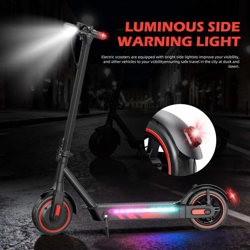 V10 Pro 500W Electric Scooter with 10-Inch Honeycomb Tires